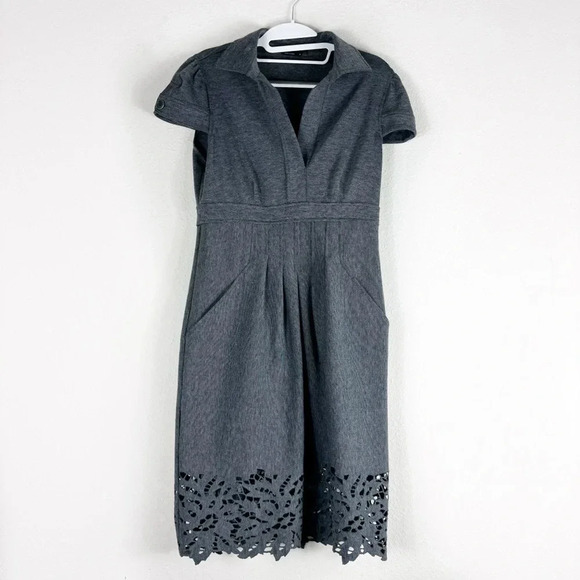 BCBG Maxazria Tailored, Grey Sweatshirt Dress size S - Picture 1 of 12